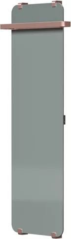 Полотенцесушитель электрический Allen Brau Infinity 140x44 с рейлингом 2.0 и креплением, медь браш