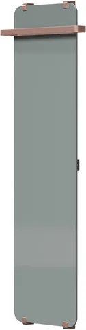 Полотенцесушитель электрический Allen Brau Infinity 160x44 с рейлингом 2.0 и креплением, медь браш