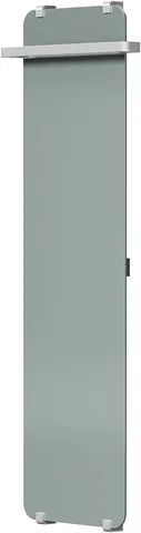 Полотенцесушитель электрический Allen Brau Infinity 160x44 с рейлингом 2.0 и креплением, серебро браш