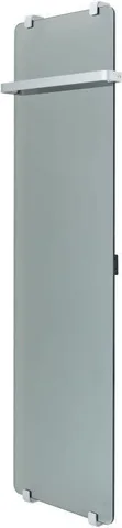 Полотенцесушитель электрический Allen Brau Infinity 160x44 с рейлингом и креплением, серебро браш