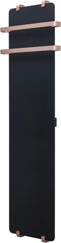 Полотенцесушитель электрический Allen Brau Infinity 180x44 с рейлингом 2.0 и креплением, медь браш
