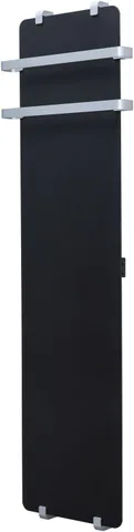 Полотенцесушитель электрический Allen Brau Infinity 180x44 с рейлингом 2.0 и креплением, серебро браш