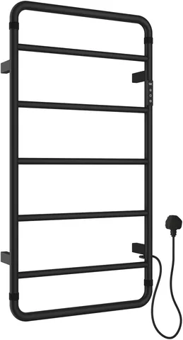 Полотенцесушитель электрический Allen Brau Priority 904х475 7.31002-31 черный матовый