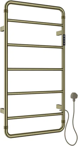Полотенцесушитель электрический Allen Brau Priority 904х475 7.31002-GB золото браш