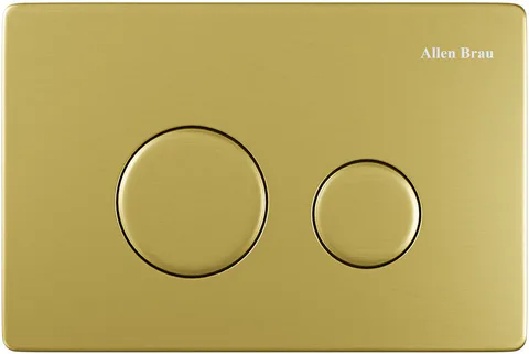 Клавиша смыва Allen Brau Priority 9.20A07.GB золото браш