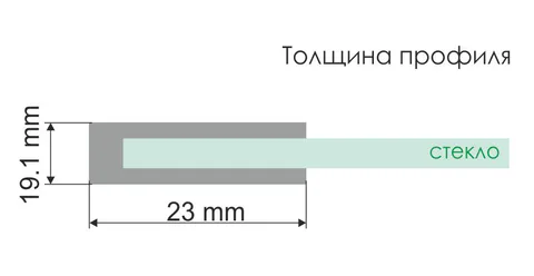 Рин (Rhin) 44S07 Душевой уголок