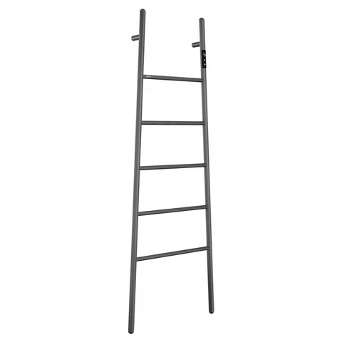Полотенцесушитель электрический ABBER Treppe AH4705NG оружейная сталь
