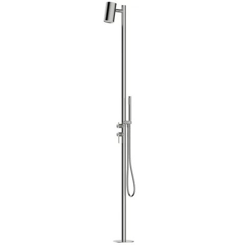 Душ ABBER Wasser Kreis 316 AF8180BST напольный, брашированная сталь