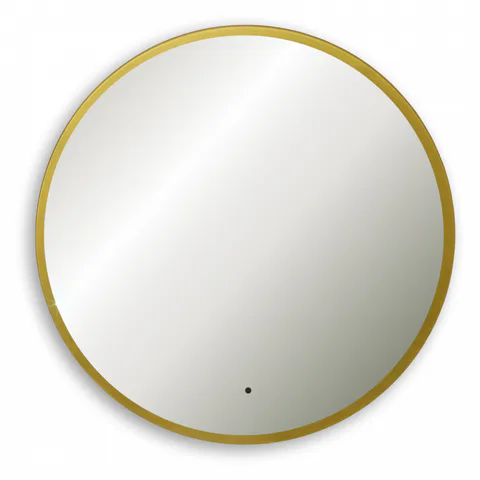 Зеркало ABBER Mond AG6204SCG-0.77 с подсветкой, бесконтактный выключатель, диммер, золото
