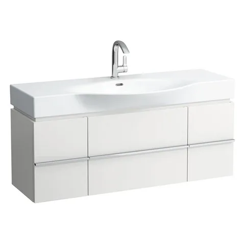 Laufen Palace Раковина 1200х510х110 мм, с 1 отв под смес, без полотенцедерж, цвет белый