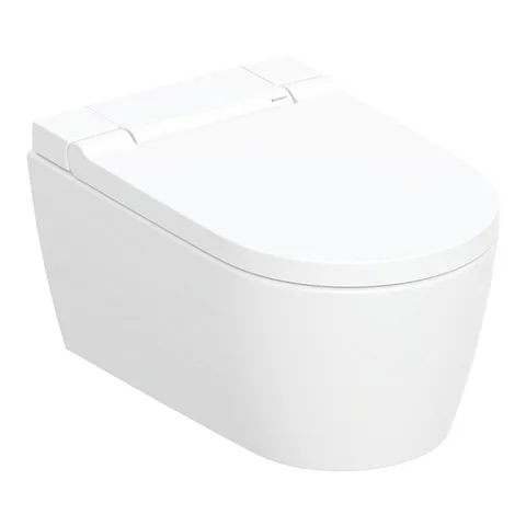 Geberit AquaClean Sela Унитаз-биде подвесной, белый / KeraTect, декор. панель: белый глянцевый (замена 146.224.11.1)