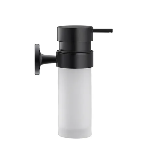 Duravit Starck T Дозатор для мыла настенный цвет  черный матовый