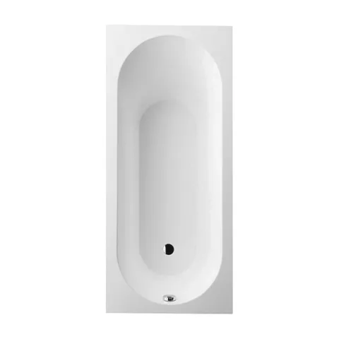 Villeroy&Boch Oberon Ванна встраиваемая 1700*750*450, к-т ножек, материал: Quaryl, цвет: альпийский белый
