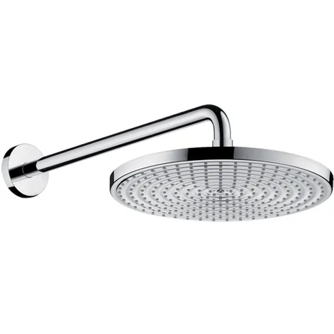 HG Raindance S Верхний душ 1jet (RainAir), d300мм, с настенным держателем 460 мм, шарнирное соединение, G1/2, цвет: хром