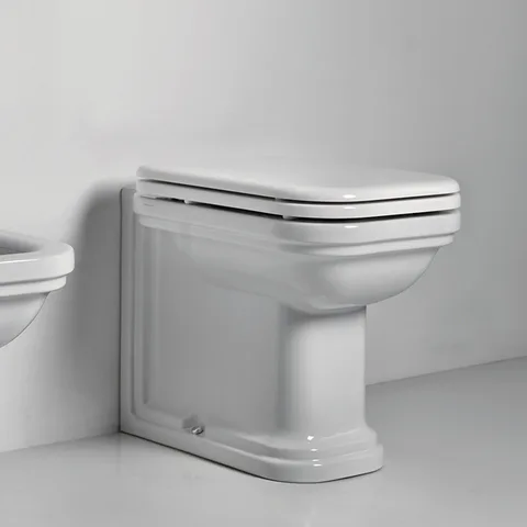 Kerasan Waldorf Унитаз напольный пристенный 55х37см, цвет белый