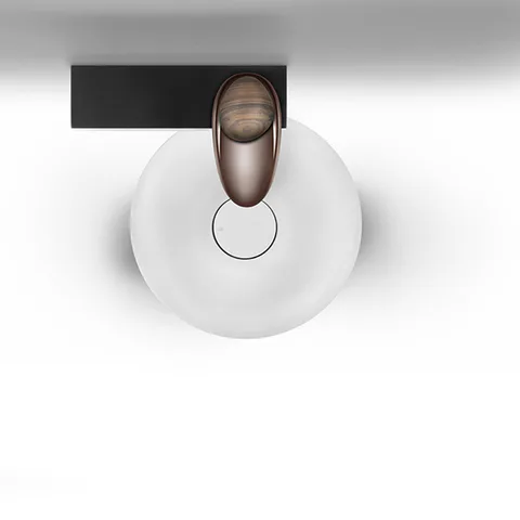 Gessi Equilibrio Смеситель для раковины дизайнерский, на 1 отверстие, без ручки (арт.52002), цвет: медь