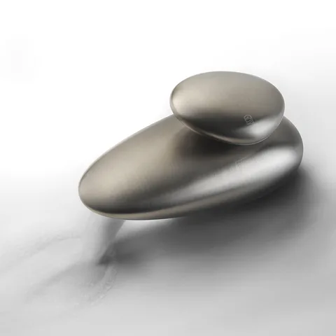 Gessi Equilibrio Смеситель для раковины дизайнерский, на 1 отверстие, без ручки (арт.52002), цвет: Finox