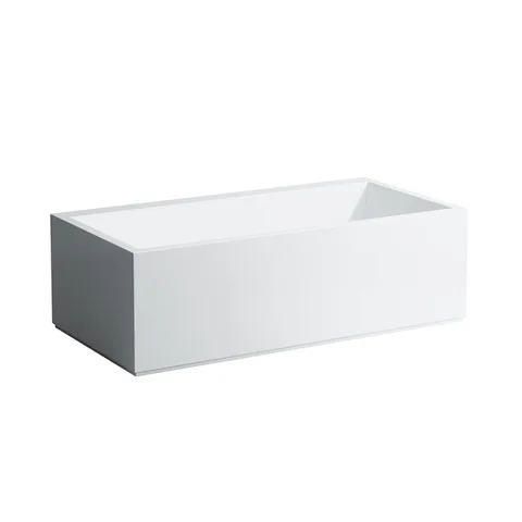 Laufen Kartell Ванна 1750x750x540мм, свободностоящая, с слив-переливом с подсветкой, сисит. подъема, материал: композит, цвет: белый