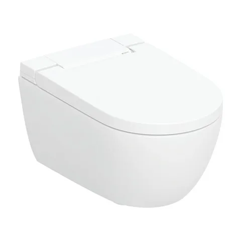 Geberit AquaClean Alba Унитаз-биде подвесной, белый / KeraTect, декор. панель: белый (замена 146.094.11.1)