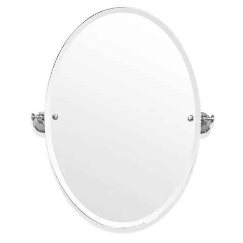 TW Harmony 021, вращающееся зеркало овальное 56*8*h66, цвет держателя: хром