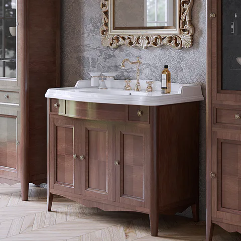 TW Veronica, Зеркало 83*h110см, цвет: noce