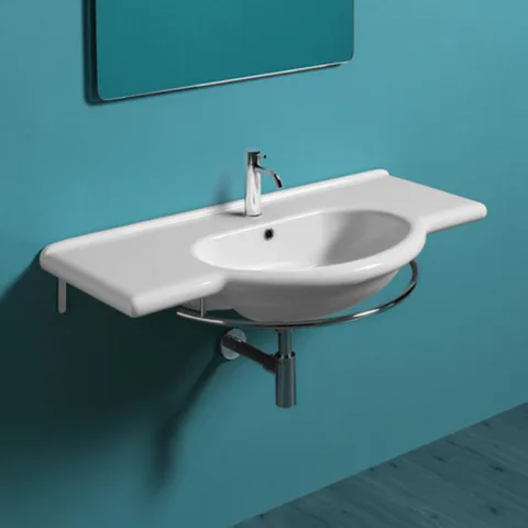 SIMAS Top e lavabi d'arredo Консоль 105"MONTERCARLO" с 1 отвер., цвет белый