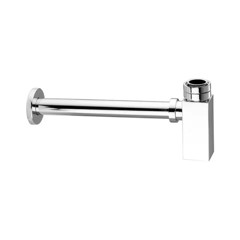 Gattoni Accessori Сифон квадратный под донный клапан 1/1,4" для раковины, цвет хром