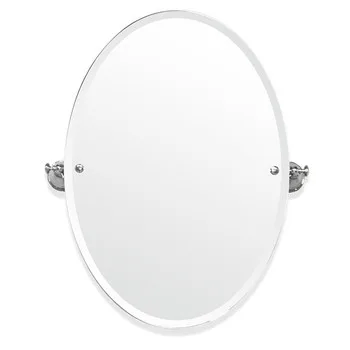 TW Harmony 021, вращающееся зеркало овальное 56*8*h66, цвет держателя: белый/хром