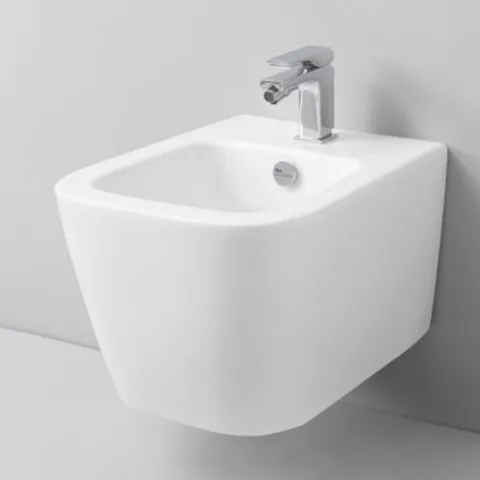 Artceram A16 MINI  Биде подвесное  36х45 см, с 1 отв под смеситель, с креплениями,  цвет белый.