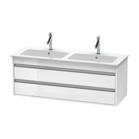 Duravit Ketho База под раковину ,для 233613  2 выдв.ящика,480x1270x475мм, цвет белый глянцевый