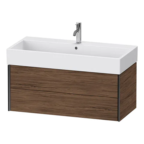 Duravit Vero Air Раковина 100cm,  с переливом, с площадкой, с 1 отв. под смеситель, Цвет белый
