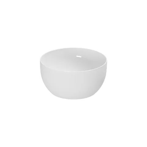 AZZURRA ELEGANCE CIRCLE  раковина чаша 40х40х20см без отв. под смеситель , цвет белый
