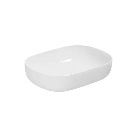 AZZURRA ELEGANCE SOFT раковина накладная 60х45х115см без отв. под смеситель , цвет белый