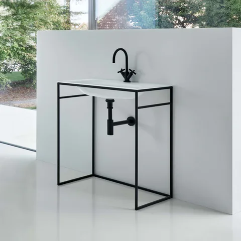 BETTELux SHAPE Каркас для раковины  A170, цвет/структура черная тонкая матовая структура 815