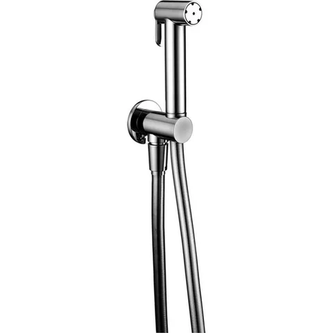 CISAL Shower Гидроершик со шлангом 120 см,вывод с держателем, цвет хром
