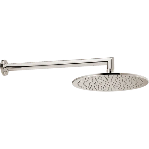 CISAL Shower Верхний душ D250 мм с настенным держателем L350 мм, цвет никель полированный
