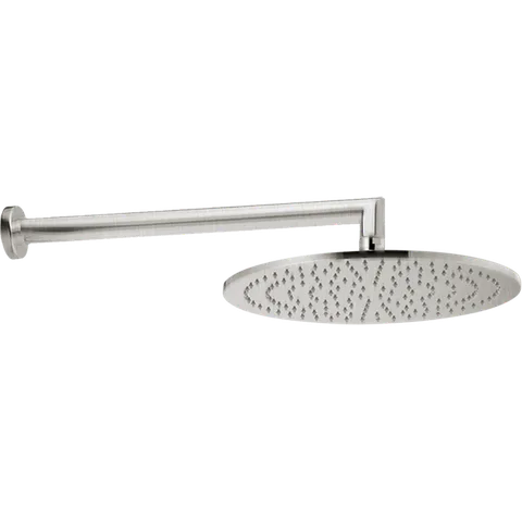 CISAL Shower Верхний душ D300 мм с настенным держателем L400 мм, цвет никель матовый