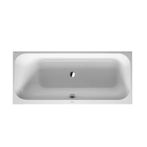 Duravit Happy D.2 Ванна акриловая  1700х700 мм, прямоугольная .встраиваемая  версия , с наклоном для  спины слева, цвет белый
