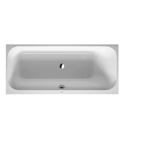 Duravit Happy D.2 Ванна акриловая  1700х700 мм, прямоугольная .встраиваемая  версия , с наклоном для  спины справа, цвет белый