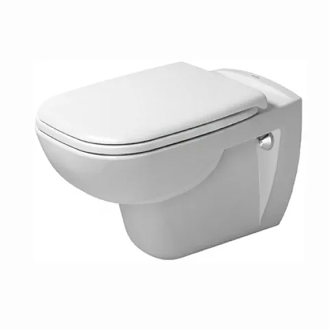 Duravit D-Code Комплект: подвесной унитаз 253509 355х545 мм.+ сиденье с автоматическим закрыванием 006739 (Спец.цена из наличия)