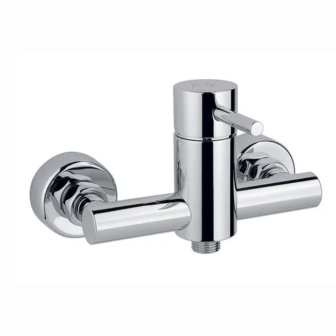 Nicolazzi Olympus Смеситель для душа на 2 отверстия, настенный, вывод снизу 1/2", цвет: хром