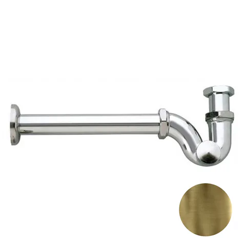 Nicolazzi Complementi Сифон S 1”1/4 без донного клапана для биде, цвет: бронза
