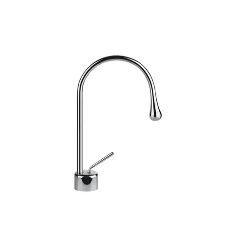 Gessi Goccia Смеситель для раковины на 1 отверстие, излив 174мм R=90, цвет: хром