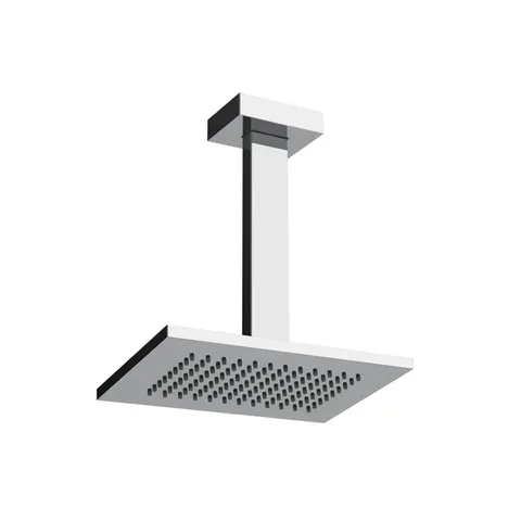 Gessi Rettangolo Верхний душ для потолочного крепления 216x140мм, высота 270мм, цвет: хром