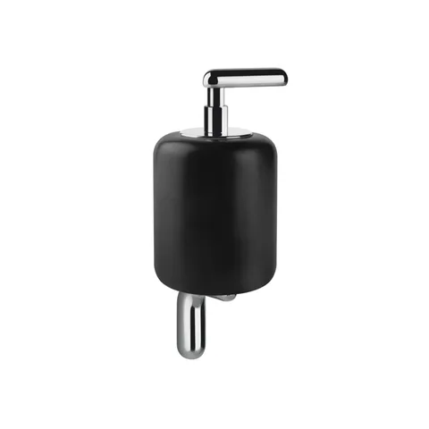 Gessi Goccia Дозатор для жидкого мыла подвесной, цвет: хром/черный