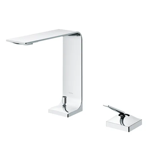 TOTO NEOREST Смеситель для  раковины со сливным клапаном, H 174мм латунь, цвет хром, Comfort Glide Водосбережение (СПЕЦЦЕНА со склада!) САНКЦИИ!
