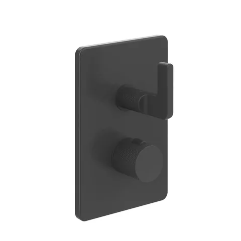 GESSI INCISO Термостатический смеситель на 3 источника (внешняя часть), цвет: nero XL