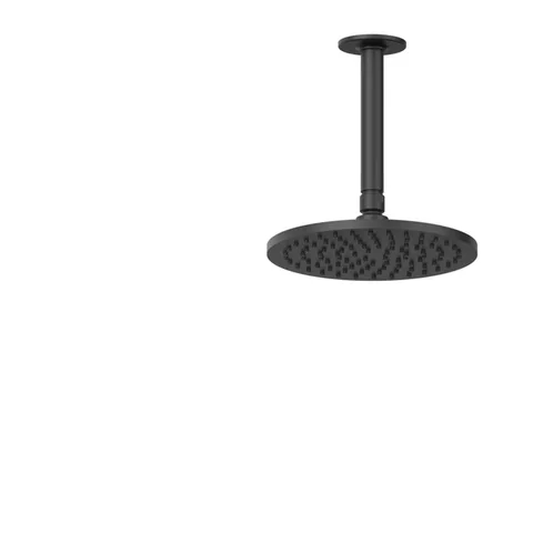GESSI INCISO Потолочная душевая головка шарнирная на 1/2", Ø200 мм, цвет: Black XL