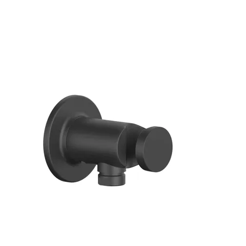 GESSI INCISO Вывод воды с держателем для душевой лейки на 1/2", цвет: nero XL
