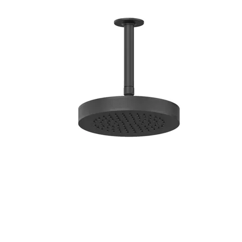 GESSI INCISO Потолочная душевая головка шарнирная на 1/2",Ø218 мм, цвет: Black XL